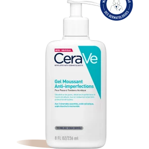 CeraVe Gel Moussant Anti-Imperfections - Peaux à Tendance Acnéique, 236ml