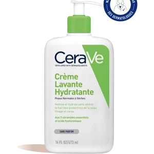 CeraVe Crème Lavante Hydratante  473ml.