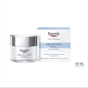 EUCERIN AQUAporin   ACTIVE Soin Hydratant   Peau Sèche50 ml