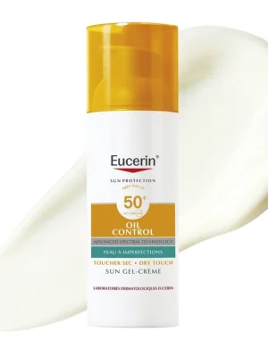 EUCERIN Sun Oil Control Gel-Crème SPF50+ Toucher Sec