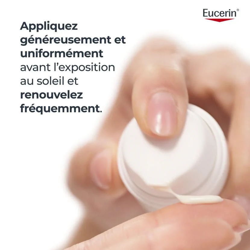 EUCERIN Sun Oil Control Gel-Crème SPF50+ Toucher Sec – Image 5