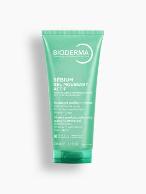 Bioderma Sébium Gel Moussant Actif — Peaux Grasses à Tendance Acnéique