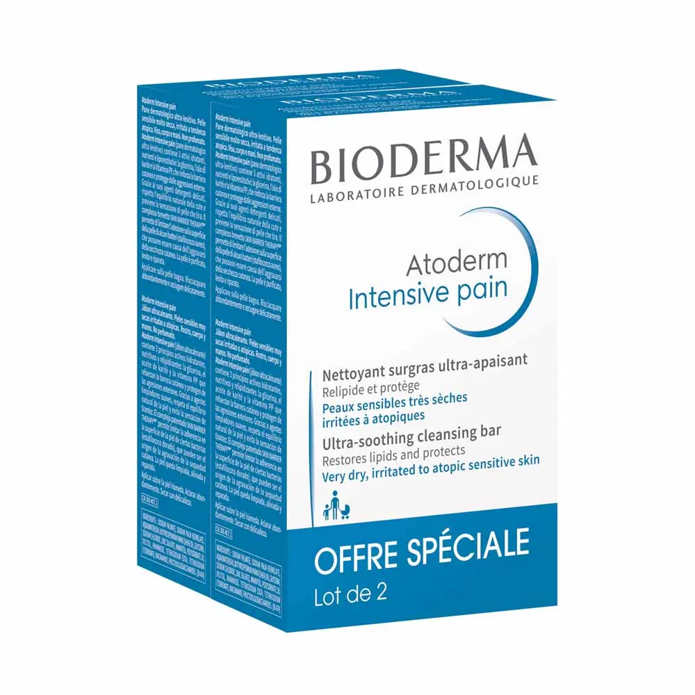 Bioderma Atoderm Intensive Pain — Nettoyant Surgras 2x150g