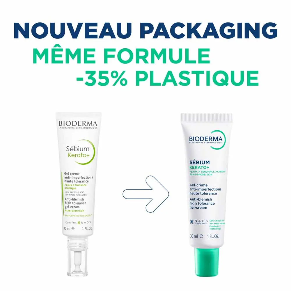 Bioderma Sébium Kérato+ — Gel-Crème Anti-Imperfections – Image 5