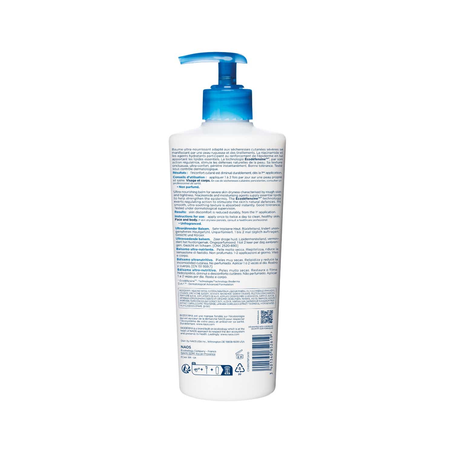 Bioderma Atoderm PP Baume 500ml — vue 2