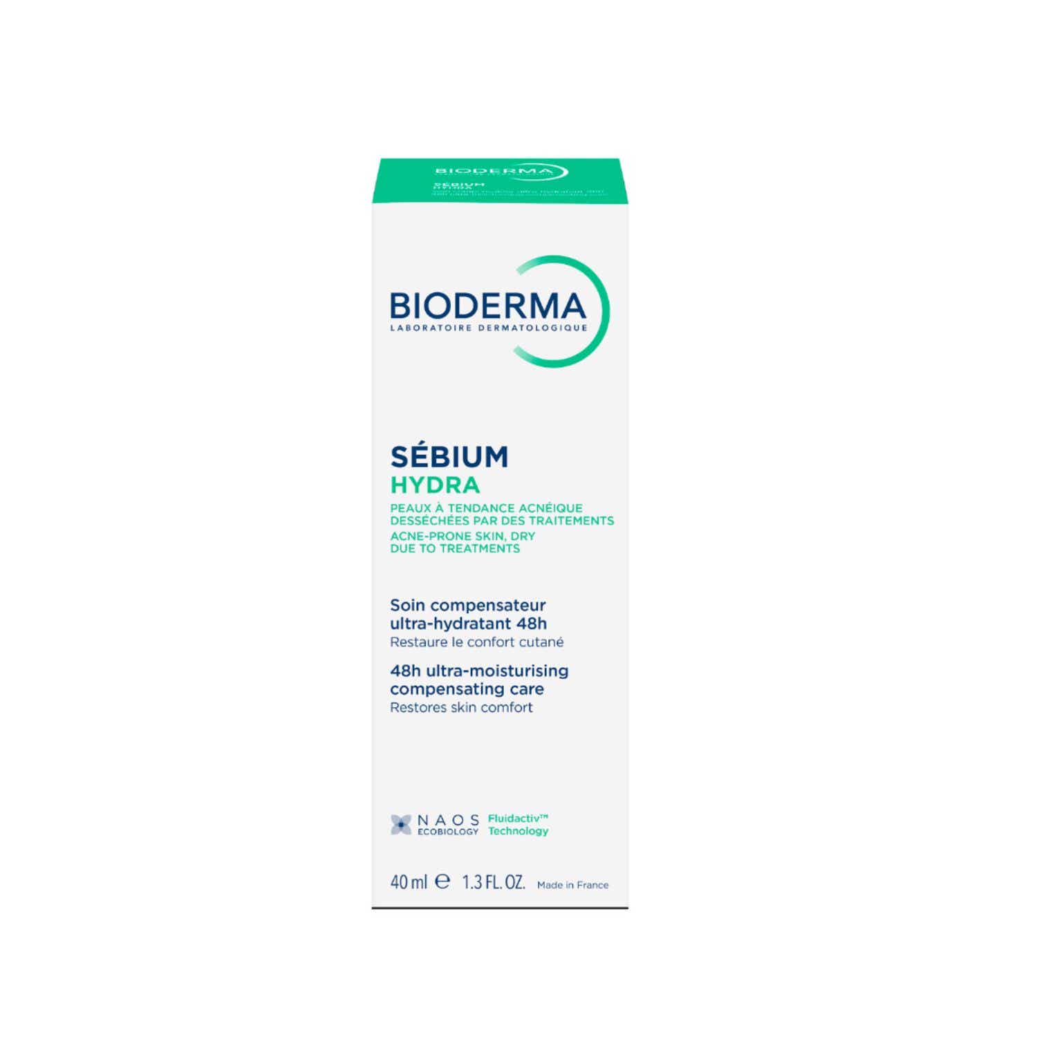 Bioderma Sébium Hydra - packaging boîte