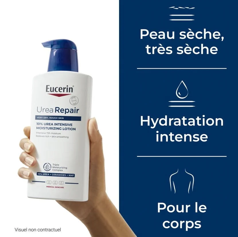 EUCERIN UreaRepair Émollient Hydratant Intense 10% d'Urée – Image 3