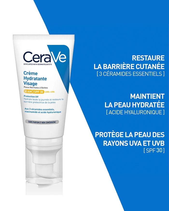 CeraVe Crème Hydratante Visage SPF30 – Image 2