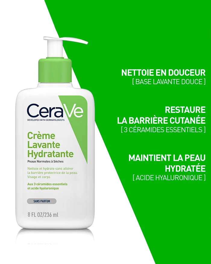 CeraVe Crème Lavante Hydratante – Image 3