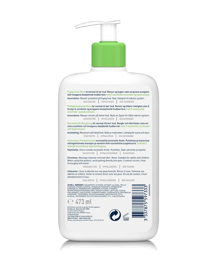 CeraVe Crème Lavante Hydratante – Image 2
