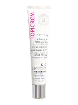 Topicrem MELA Crème Nuit Anti-Taches Peeling Doux 40ml