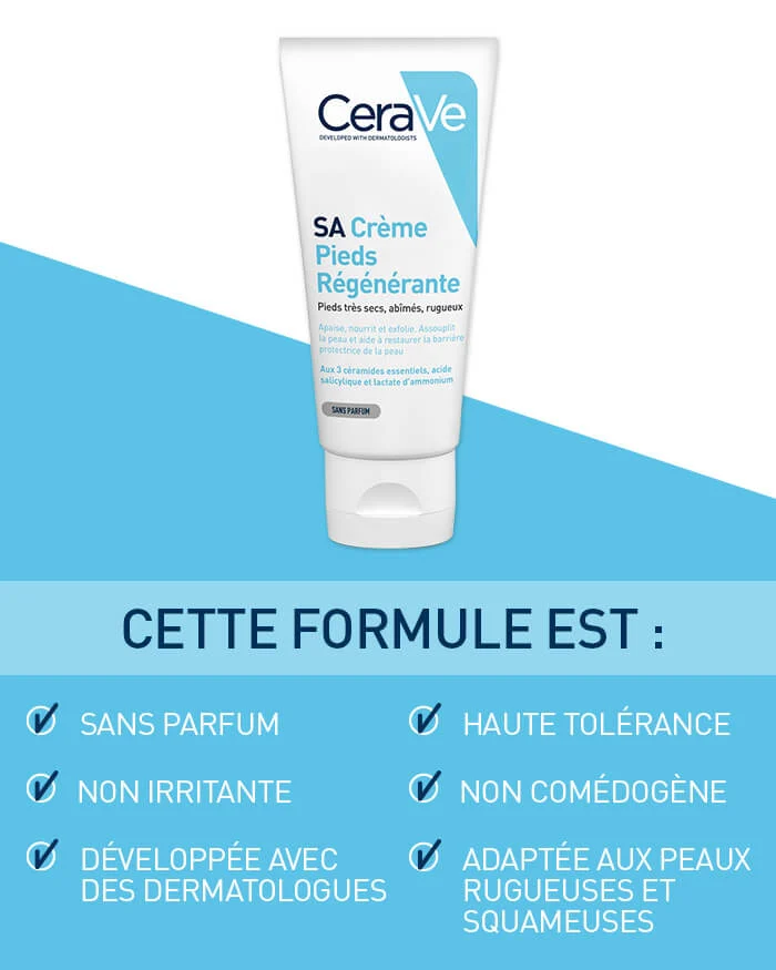 CeraVe SA Crème Pieds Régénérante à l'Acide Salicylique – Image 5