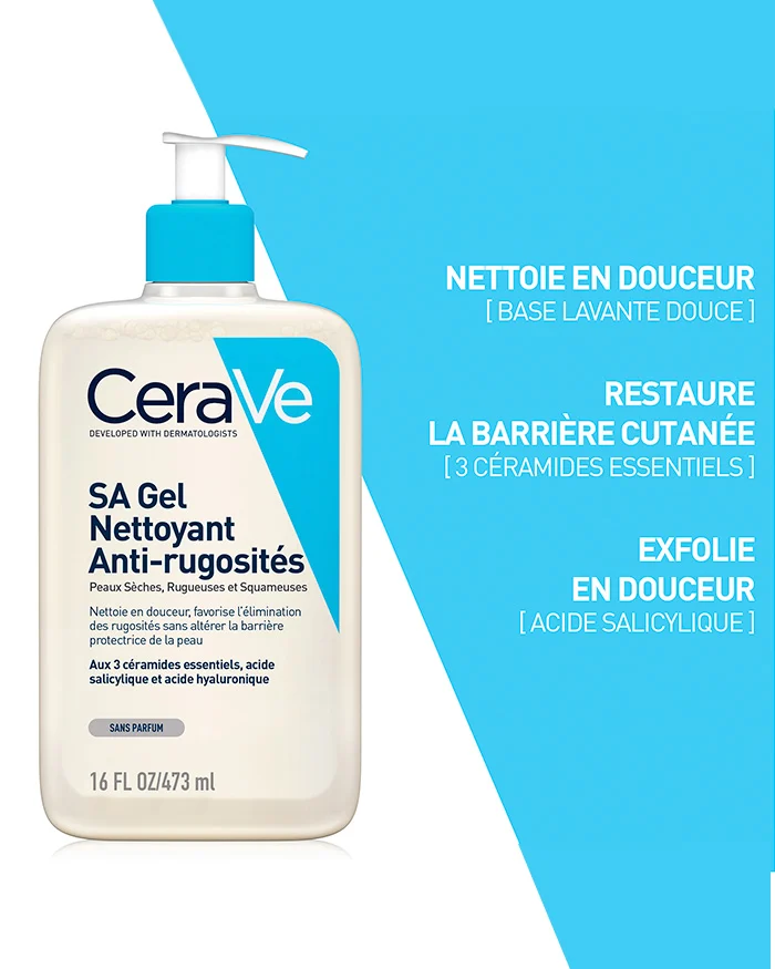 CeraVe SA Gel Nettoyant Anti-Rugosités à l'Acide Salicylique – Image 3