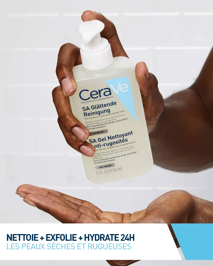 CeraVe SA Gel Nettoyant Anti-Rugosités à l'Acide Salicylique – Image 4
