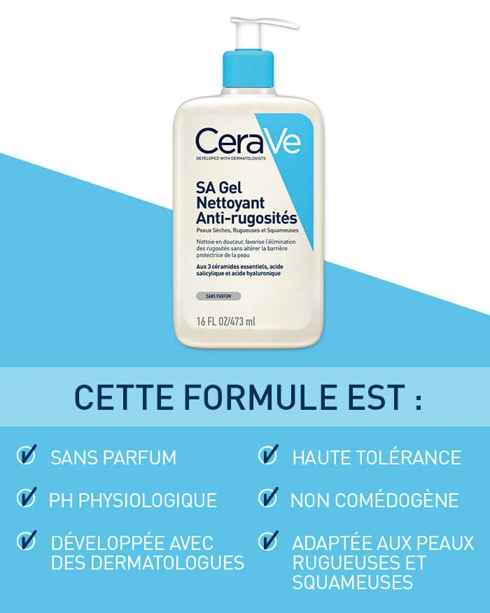 CeraVe SA Gel Nettoyant Anti-Rugosités à l'Acide Salicylique – Image 6