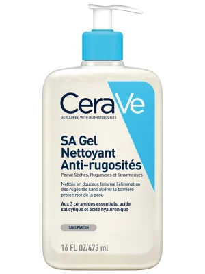 CeraVe SA Gel Nettoyant Anti-Rugosités à l'Acide Salicylique