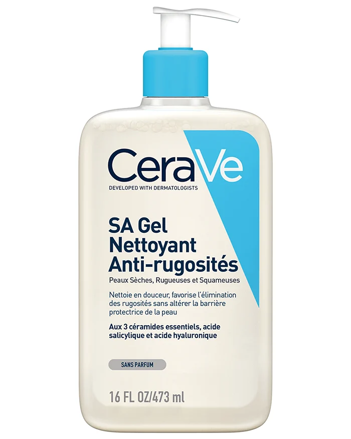 CeraVe SA Gel Nettoyant Anti-Rugosités à l'Acide Salicylique