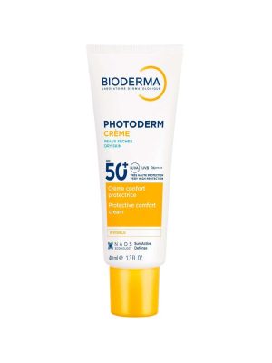 Bioderma Photoderm Crème SPF50+ 40ml — crème solaire peaux sensibles sèches
