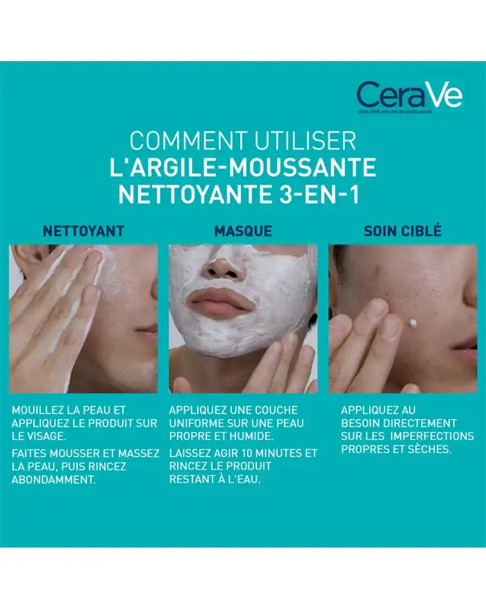 CeraVe Argile-Moussante Nettoyante Anti-imperfections – Image 5