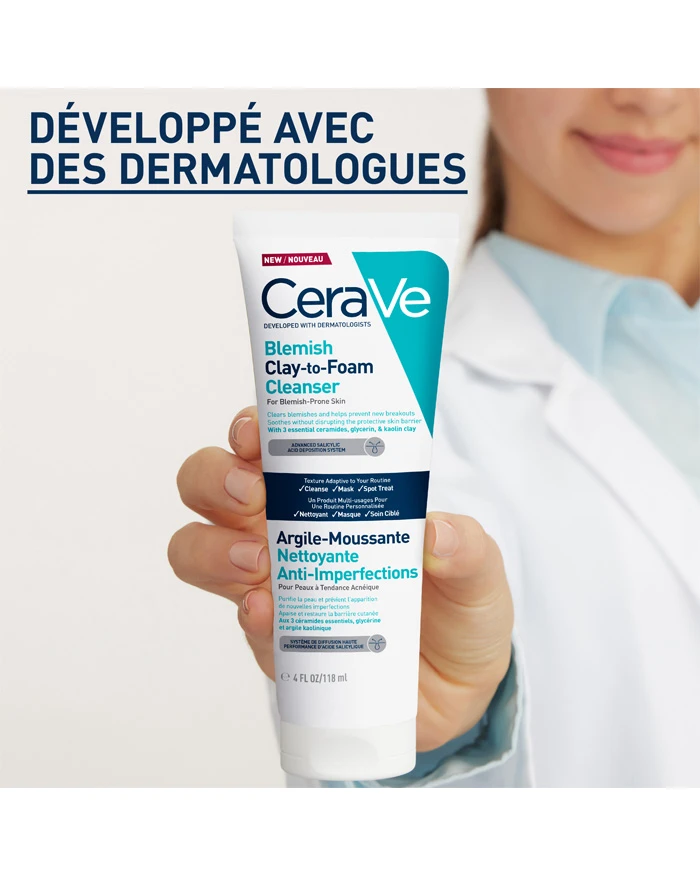CeraVe Argile-Moussante Nettoyante Anti-imperfections – Image 3
