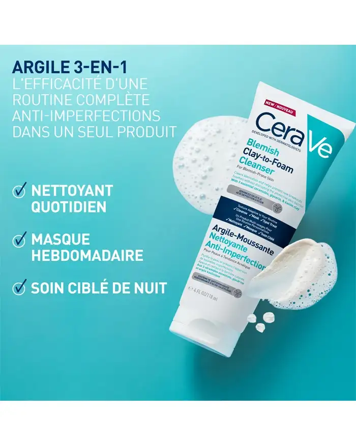 CeraVe Argile-Moussante Nettoyante Anti-imperfections – Image 7