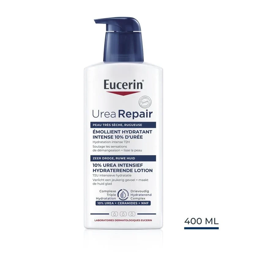 EUCERIN UreaRepair Émollient Hydratant Intense 10% d'Urée