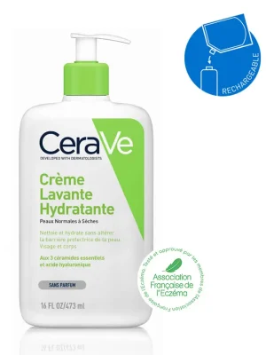 CeraVe Crème Lavante Hydratante