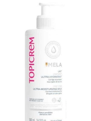Topicrem MELA Lait Unifiant Ultra-Hydratant SPF15 500ml