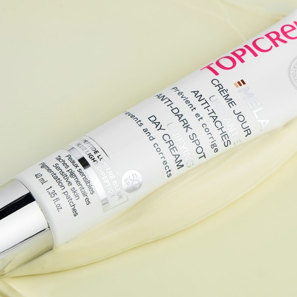 Topicrem MELA Crème Jour Unifiante Anti-Taches SPF50+ 40ml