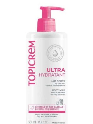 Topicrem UH Lait Corps Ultra-Hydratant 500ml