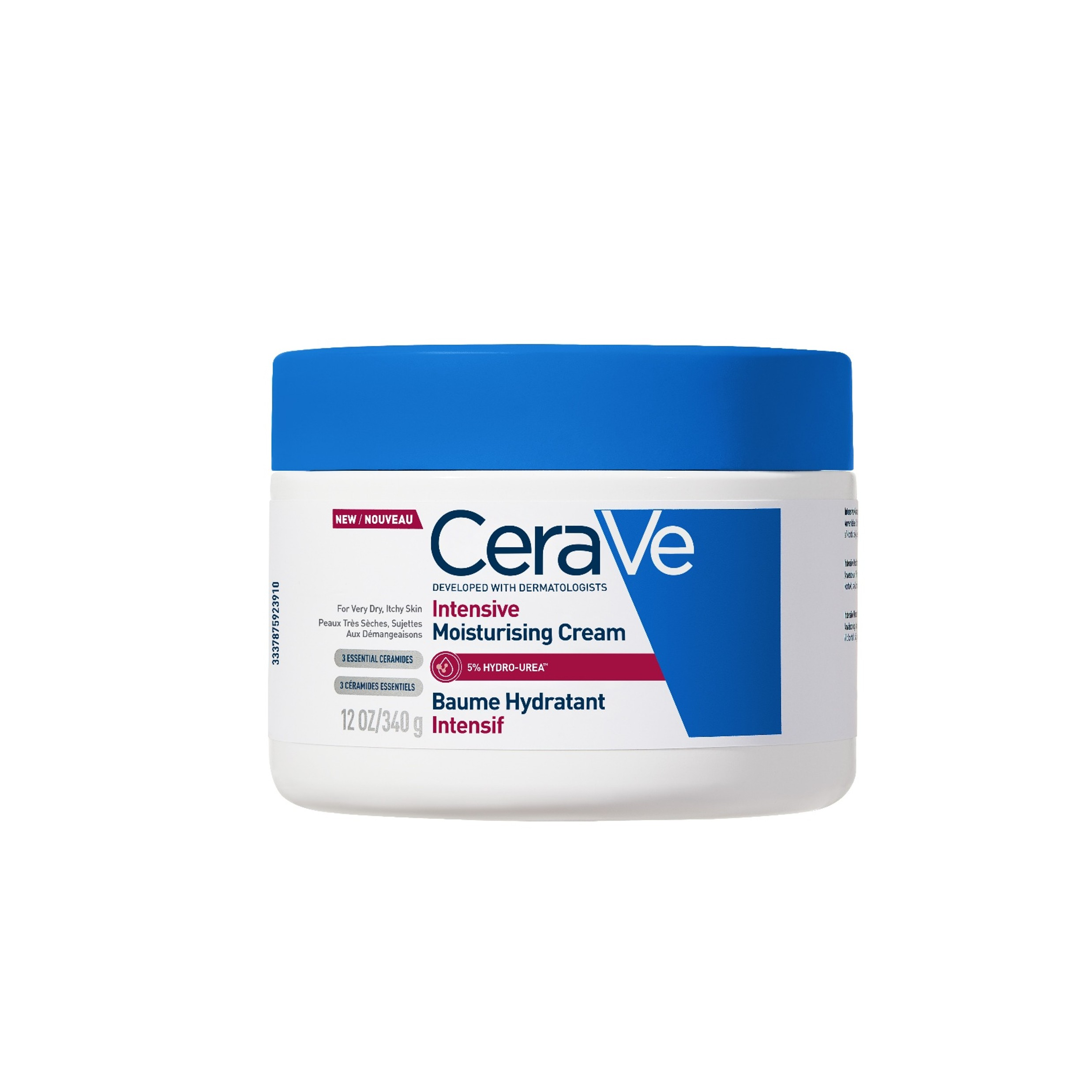 CeraVe Baume Hydratant Intensif 340g pour peaux très sèches sujettes aux démangeaisons